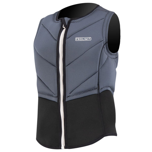 prolimit PureGirl Slider Vest Half Pad Front Zip Black
