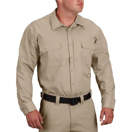 Propper Men's RevTac Stretch Tactical Long Sleeve Shirt