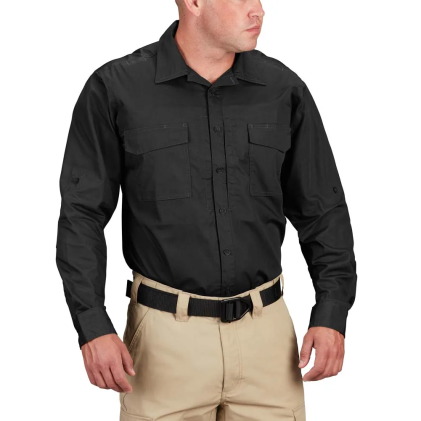 propper Men's RevTac Stretch Tactical Long Sleeve Shirt
