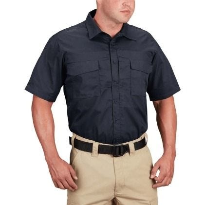propper Men's RevTac Stretch Tactical Short Sleeve Shirt