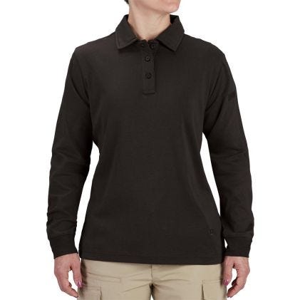 propper Women's Uniform Cotton Polo - Long Sleeve