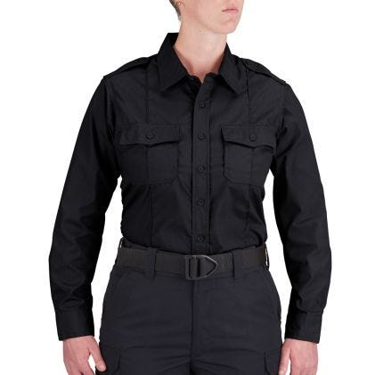 Propper Women's Duty Shirt - Long Sleeve Ripstop (Closeout)