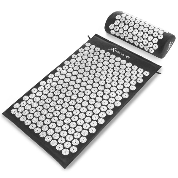 prosourcefit Acupressure Mat and Pillow Set Orange