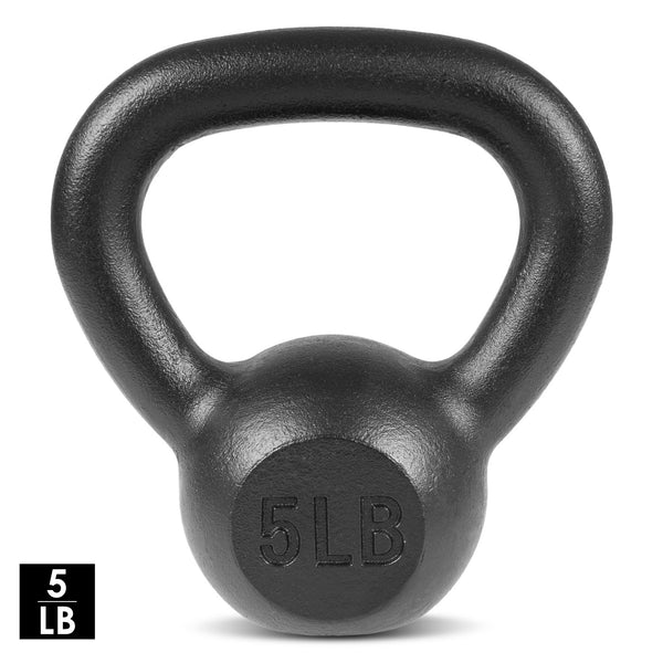 prosourcefit Cast-Iron Kettlebell 5 lb