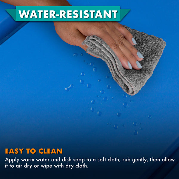 Prosourcefit Four-Fold Kids Rest Mat Blue-Gray