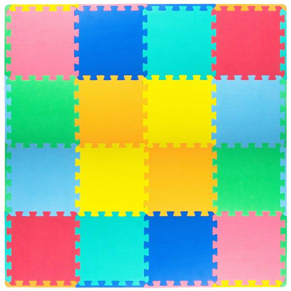 prosourcefit Kids Solid Floor Play Mat Multicolor