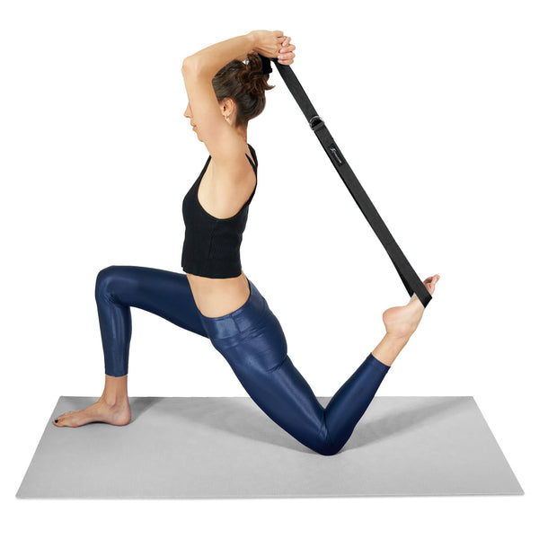 Prosourcefit Metal D-Ring Yoga Strap Pink