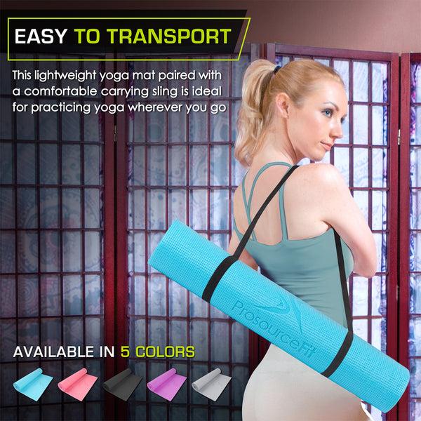 Prosourcefit Original Yoga Mat 1/4-in Aqua