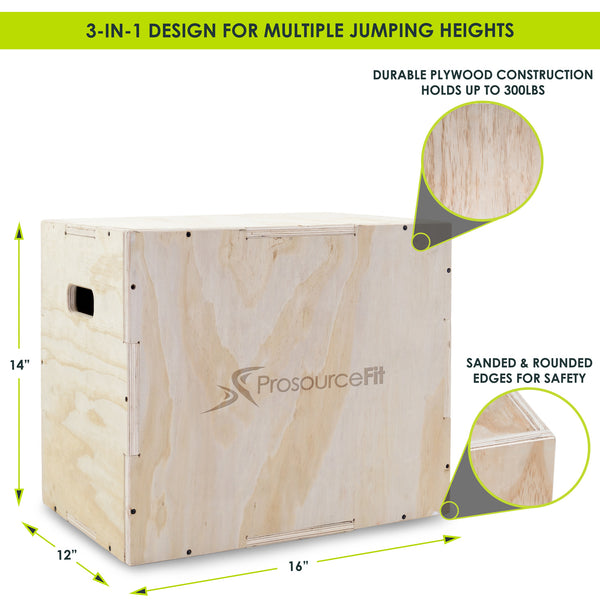 Prosourcefit Plyometric Jump Box