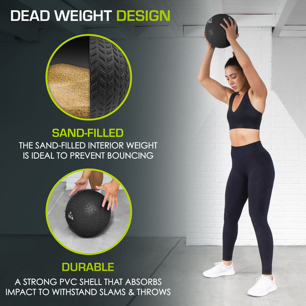 Prosourcefit Tread Slam Ball 10 Lb