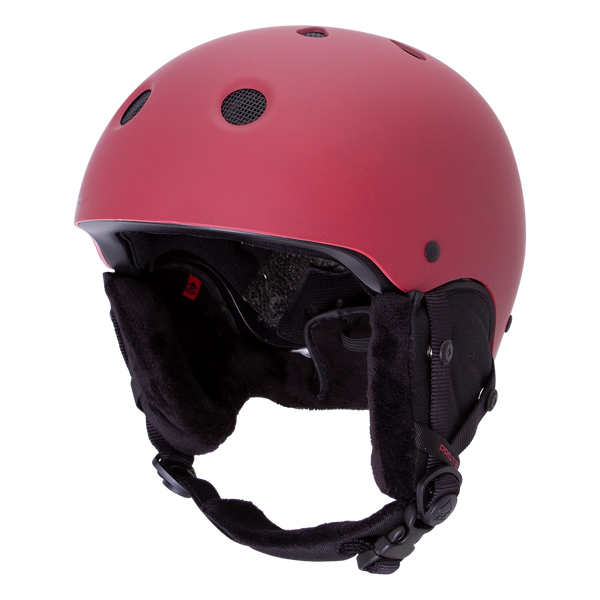 Protec Classic Certified Snow - Matte Brick Red