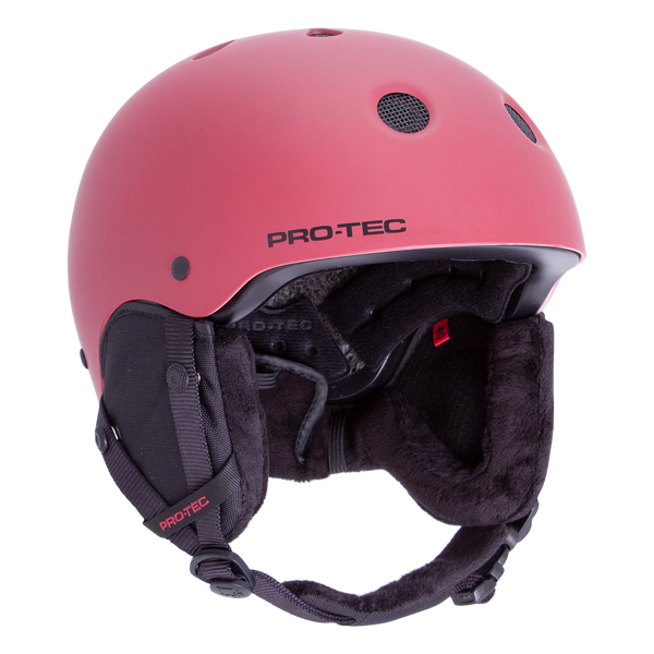 protec Classic Certified Snow - Matte Brick Red
