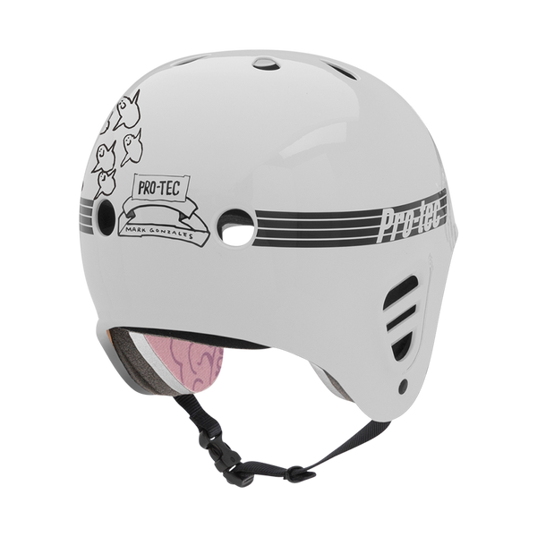 Protec Gonz Full Cut Skate - Gloss White