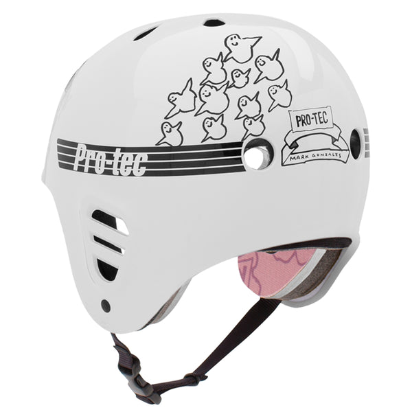 protec Gonz Full Cut Skate - Gloss White
