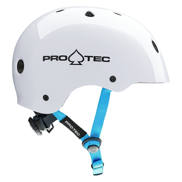 Protec JR. Classic Fit - Gloss White (Certified)