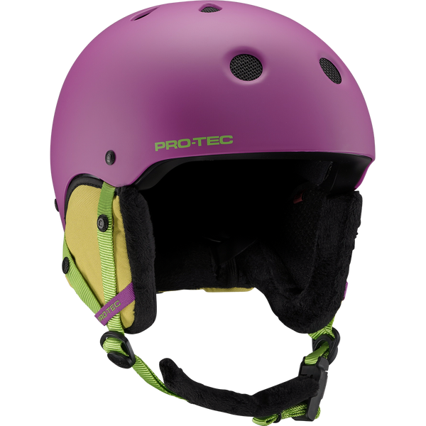 protec Junior Classic Certified Snow - Spicy Lime