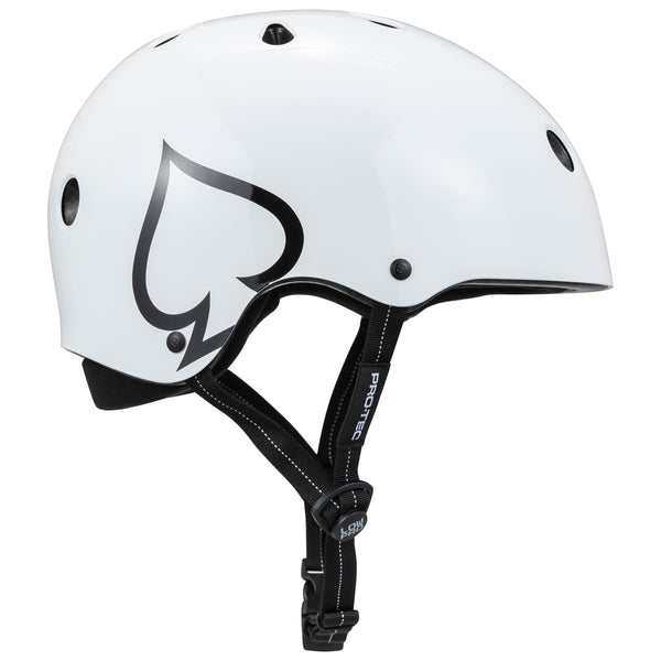 Protec LOW PRO Certified Helmet - Gloss White