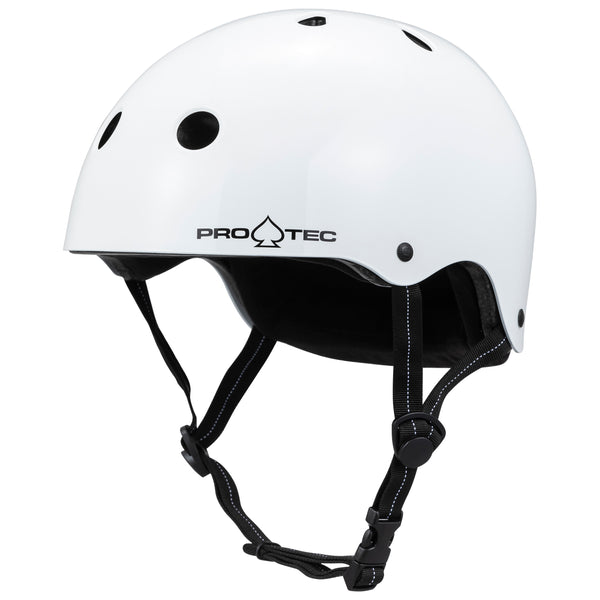 Protec LOW PRO Certified Helmet - Gloss White
