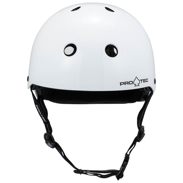 Protec LOW PRO Certified Helmet - Gloss White