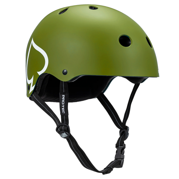 protec LOW PRO Certified Helmet - Matte Army Green
