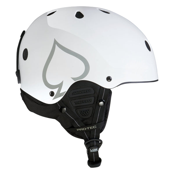 Protec LOW PRO Snow Certified Helmet - Gloss White