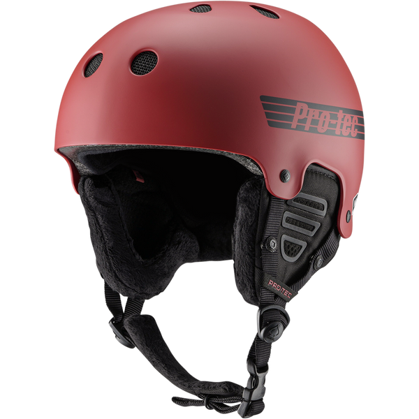 Protec Old School Snow W/MIPS - Matte Red