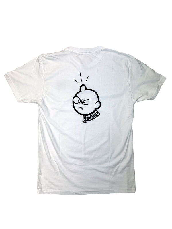 Protec Pro-Tec Lump Head Tee - White