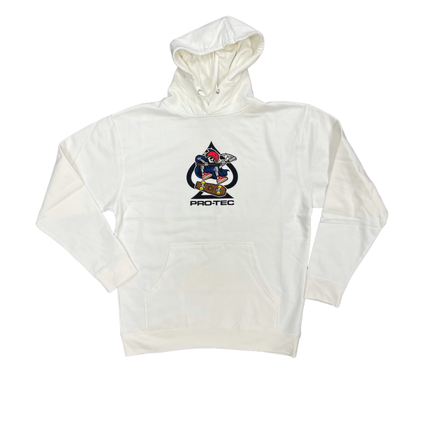 protec Pro-Tec Spade Reaper Hoodie - White