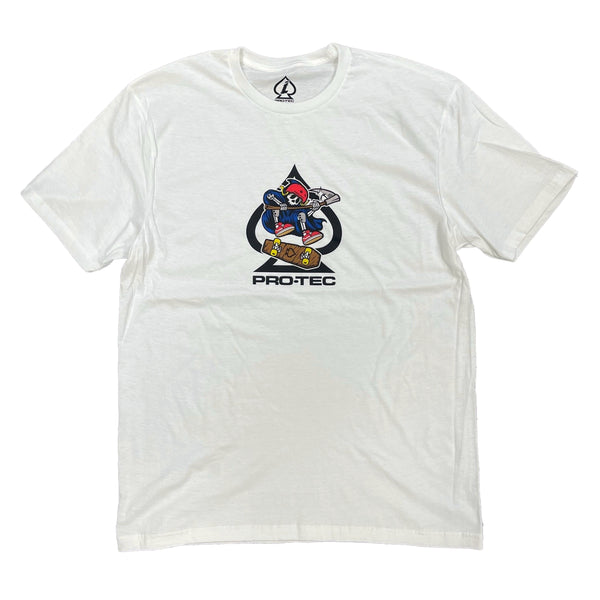 protec Pro-Tec Spade Reaper Tee - White