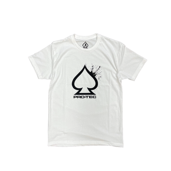 protec Pro-Tec Spade Splatter Tee - White