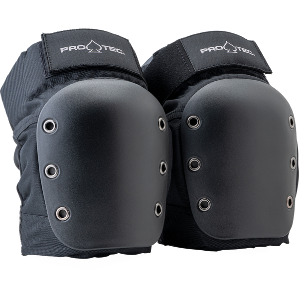 protec STREET KNEE PAD - OPEN BACK - BLACK