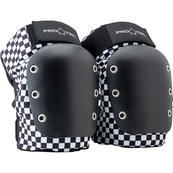 protec STREET KNEE PAD - OPEN BACK - CHECKER