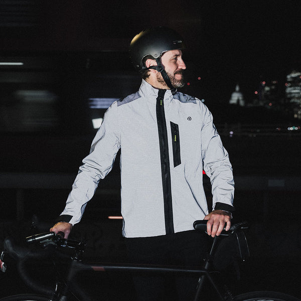 Proviz City Men's 100% Reflective Waterproof Commuter Cycling Jacket