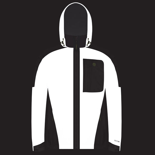 Proviz Men's Reflective Waterproof Fleece Lined Jacket 2.0