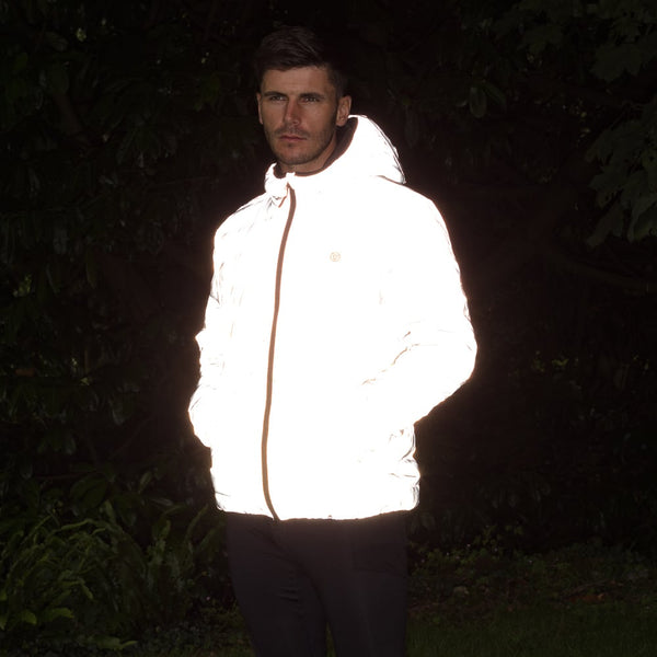 Proviz Men's Quilted Synthetic Down Jacket