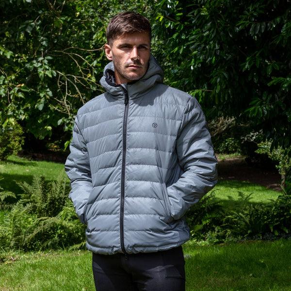 Proviz Men's Quilted Synthetic Down Jacket