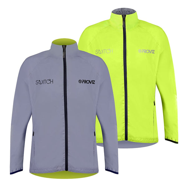 proviz Men's Reflective Reversible Cycling Jacket