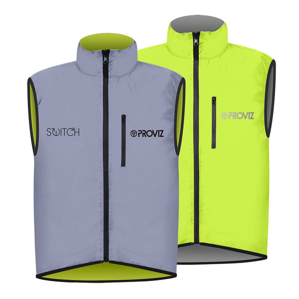 proviz Men's Reflective Reversible Cycling Vest