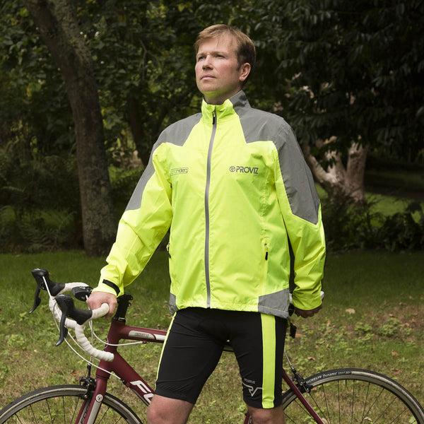 Proviz Men's Reflective & Waterproof Cycling Jacket