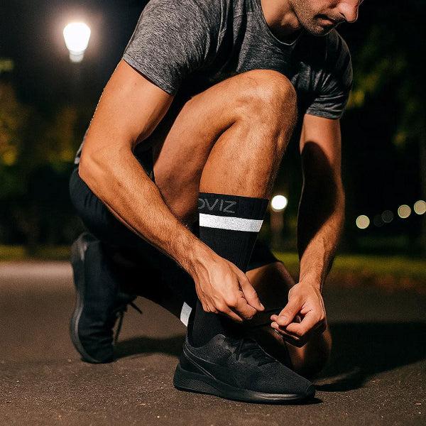 Proviz Reflective Mid Length Running Socks - 3 Pack