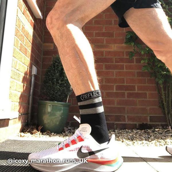 Proviz Reflective Mid Length Running Socks