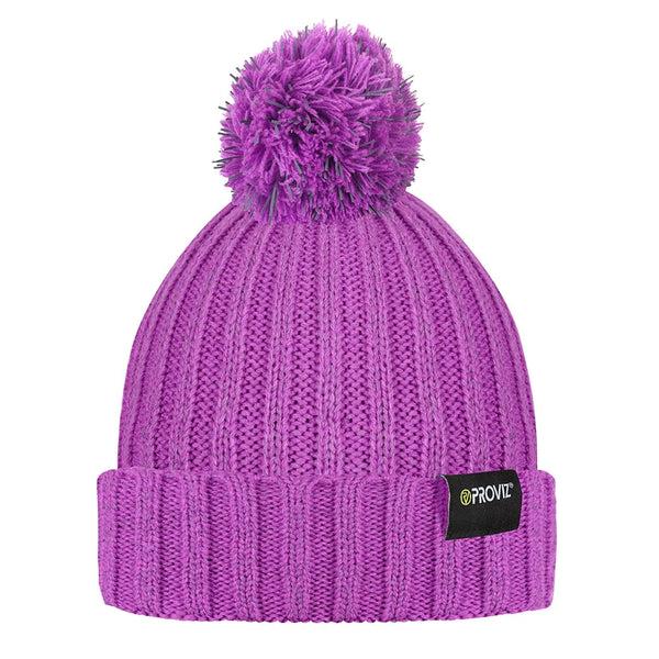 proviz Reflective Fleece Lined Running Bobble Beanie