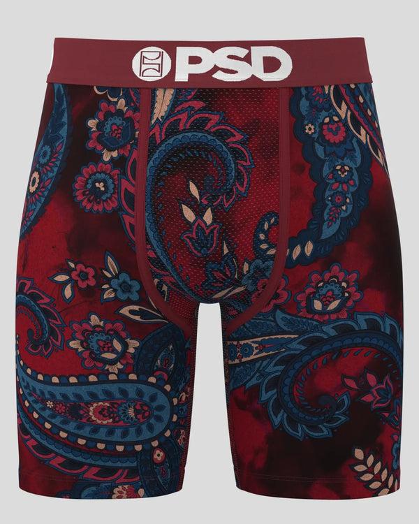 Psd Bordeaux Paisley