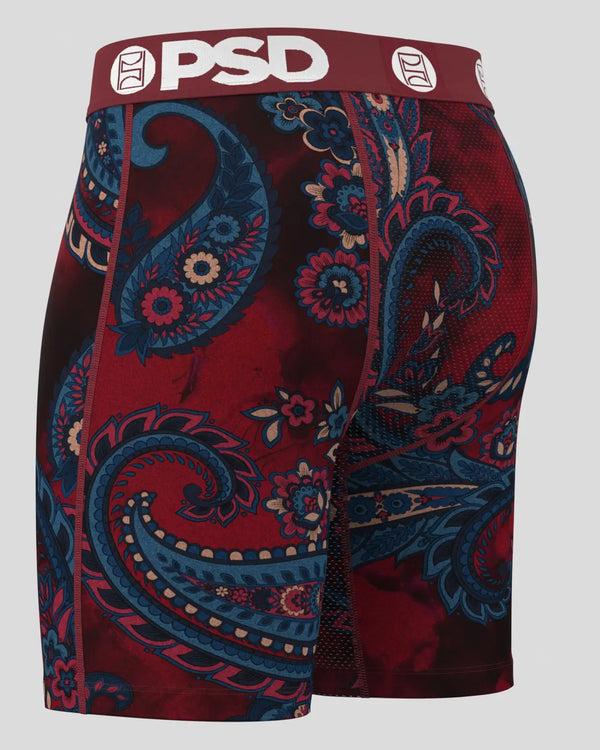 Psd Bordeaux Paisley