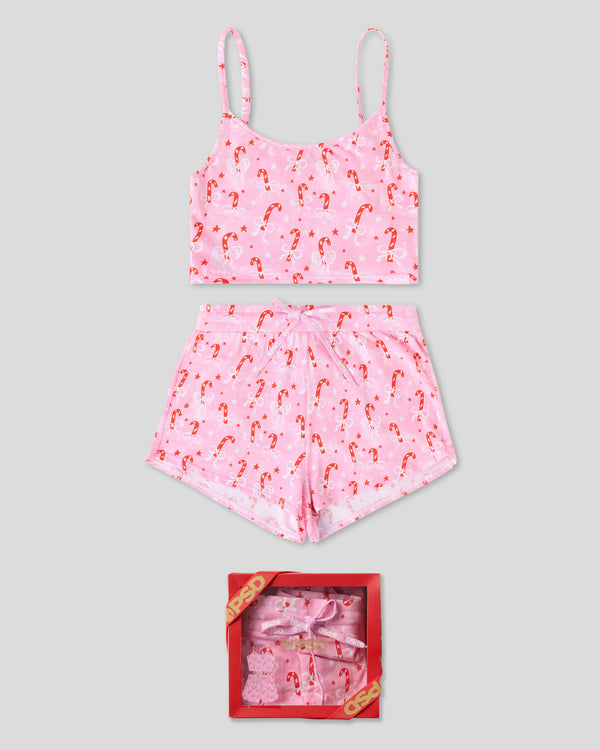 psd Candy Bow Modal - Cami Sleep Set