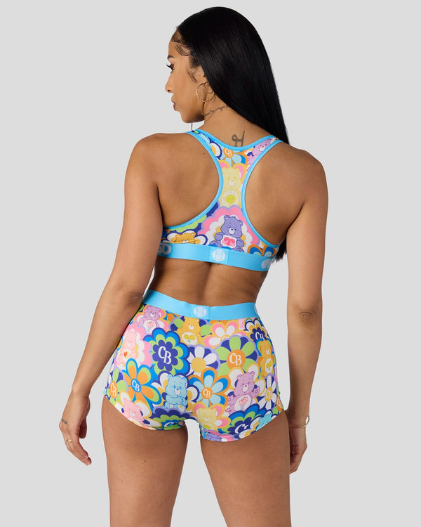 Psd Care Bears - Radial Floral