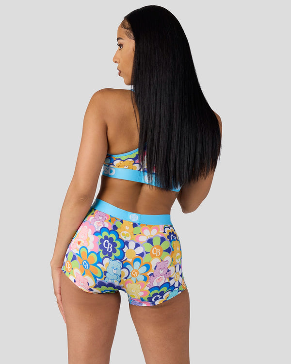 Psd Care Bears - Radial Floral