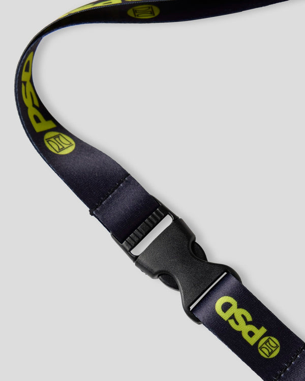 Psd Neon Black Lanyard