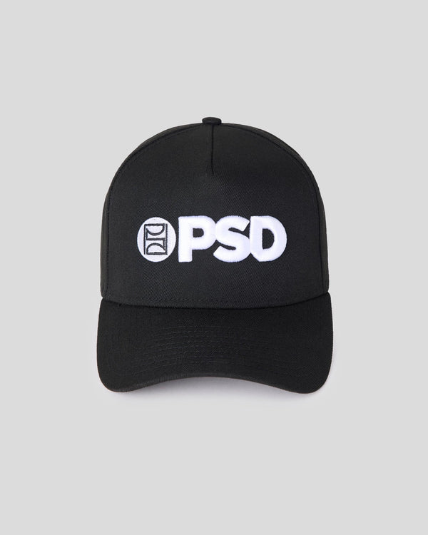 Psd New Era X PSD Logo Hat Black
