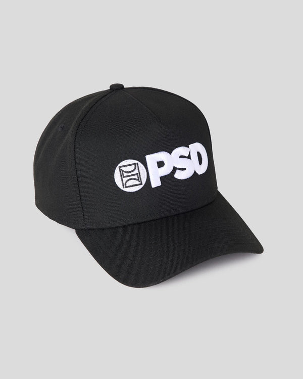 Psd New Era X PSD Logo Hat Black